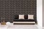 Picture Non-Woven Wallpaper Squares Dots black bronze 38525-2 1