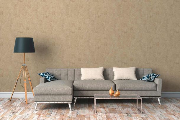 Image Non-Woven Wallpaper Concrete Look light brown 38484-3