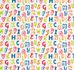 Kids Wallpaper Die Maus letters white colourful 05214-10 1