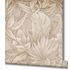 Photography Non-Woven Wallpaper Leaves Floral beige brown 33307 3