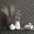 Picture Non-Woven Wallpaper Bast Wood Rattan anthracite 33310 1