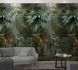 Picture Photo Wallpaper Jungle Floral Plants green brown 47208 1