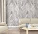 Picture Photo Wallpaper Zig-Zag Wood Look grey 47248 1