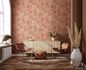 Picture Non-Woven Wallpaper Tiles pink-brown Marburg 45704 1