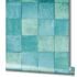 Image Non-Woven Wallpaper Tiles green blue Marburg 45720 3