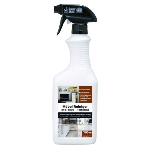 Wepos Furniture Cleaner + Care High Gloss 6 x 750 ml