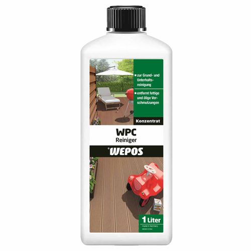 Wepos WPC Cleaner Concentrate Interior + Exterior 4 x 1L