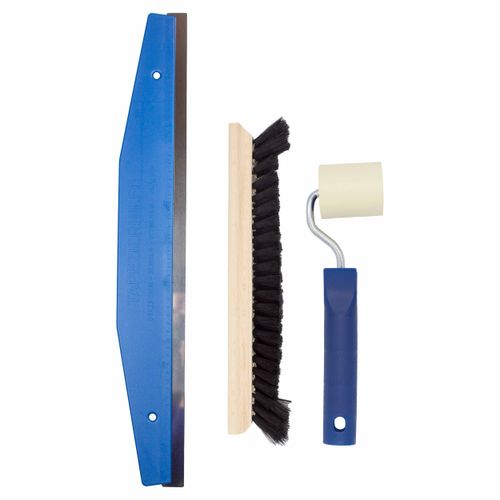 expert wallpapering tool set with decorator blade, wallpaper brush and seam roller