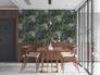 Non-Woven Wallpaper Leaves Jungle dark green 38356-1 7