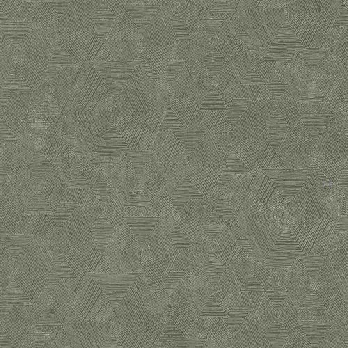 Non-Woven Wallpaper Geometry blue gold 38698-4