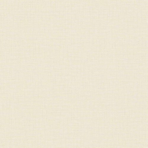 Non-Woven Wallpaper Plain Linen cream-beige 38712-3