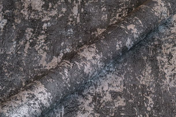 Non-woven wallpaper metallic patina HOMEFACTO:RI