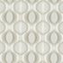 Non-Woven Wallpaper Retro Circles beige white 13089-40 1