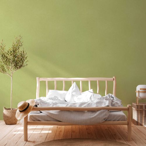 Non-Woven Wallpaper Plain Design light green 38374-7