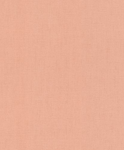 Non-Woven Wallpaper Rasch Plain Linen pink 484557