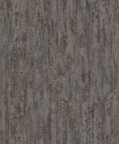 Non-Woven Wallpaper Rasch Wood Birch anthracite 554076