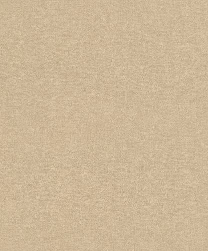 Non-Woven Wallpaper Rasch Plain beige gold 554533