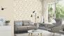 Rasch Non-Woven Wallpaper Fabric Design Beige Silver 507089 4