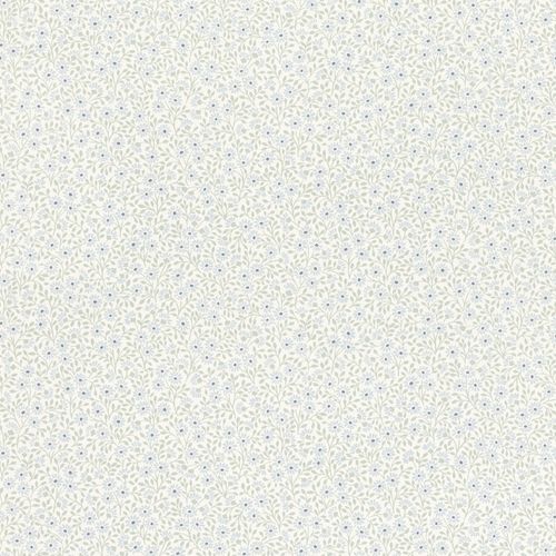 Country house wallpaper floral blue 253146 Rasch non-woven