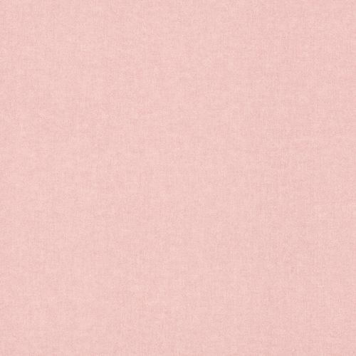 Non-woven wallpaper textile optics uni pink 252873 Rasch