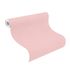 Non-woven wallpaper textile optics uni pink 252873 Rasch 2