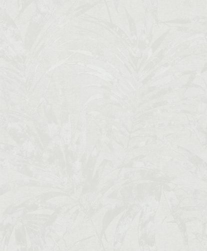 Non-woven wallpaper Ivy leaves cream white 82269