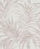 Non-woven wallpaper Ivy leaves white pink 82274 Novamur 1