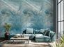 Wall mural non-woven Grandeco Blue Marble Optics A54202 2