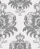 Non-woven wallpaper Erismann Grey White Baroque 10102-10 2