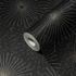 Non-woven wallpaper A.S. Creation 38818-1 Black Silver Circles 2