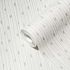 Non-woven wallpaper A.S. Creation 38822-1 white grey lines 2