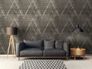 Non-woven wallpaper A.S. Creation 38824-1 black gold diamond 5