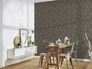 Non-woven wallpaper vines floral brown grey AS Creation 7