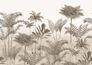 Wall mural Rasch Ferns Brown Beige 556179 1