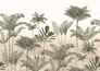 Wall mural Rasch Ferns Khaki Beige 556278 1