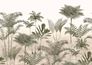 Wall mural Rasch Ferns Khaki Beige 556285 1