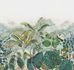 Wall mural 543643 Rasch Plants Tropical Blue Green 2