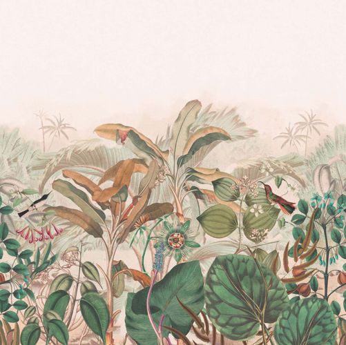 Wall mural 543674 Rasch Plants Tropical Beige Green