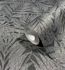 Non-woven wallpaper 34008 leaves black silver Marburg 2