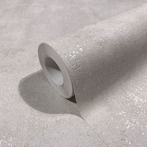 Non-woven wallpaper 34265 plaster optics gray Marburg