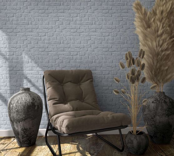 Marburg non-woven wallpaper 34167 stone look grey