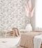 Non-woven wallpaper birds trees white pink Marburg 47401 1