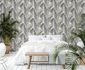 Non-woven wallpaper tropical gray brown Marburg 47418 1