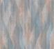 Non-woven wallpaper diamonds graphic blue beige 39104-1 2