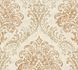 Non-woven wallpaper damask motif white gold 39112-5 2