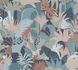 Non-woven wallpaper jungle motif blue pink green 39096-3 7