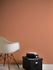 Non-woven wallpaper plain textile look orange 39097-3 3