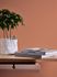 Non-woven wallpaper plain textile look orange 39097-3 1