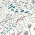 Non-woven wallpaper floral white pink metallic 38847-2 4