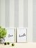 Non-woven wallpaper stripes pattern white grey 39029-1 6